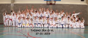 Overzicht van de kinderen die deelnamen aan het JKA Oost-Vlaams Kampioenschap 2019